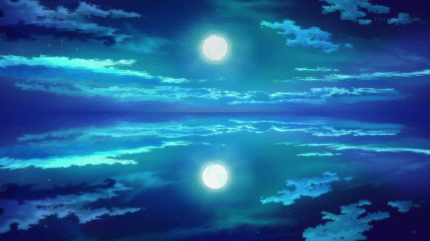 Kyoukai No Kanata Night Scene